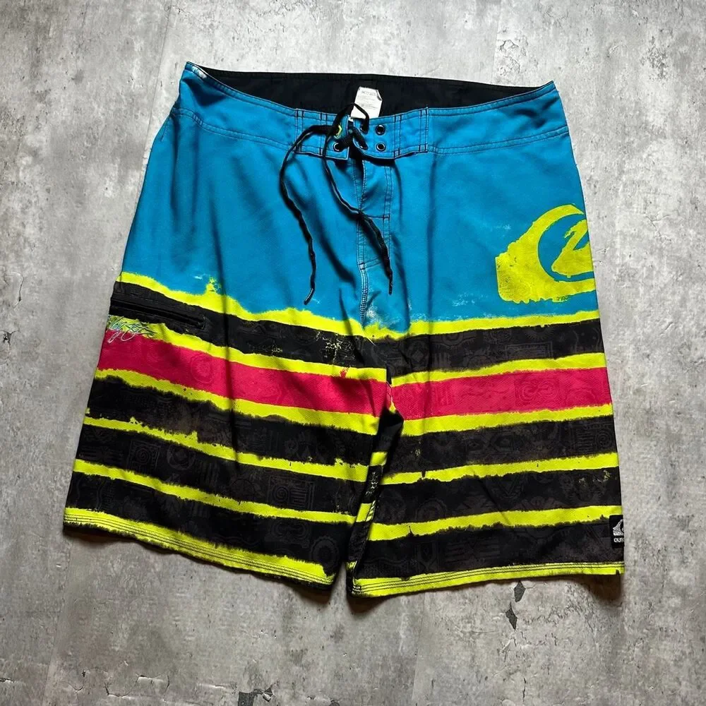 Quiksilver Men's Multi Swim-briefs-shorts